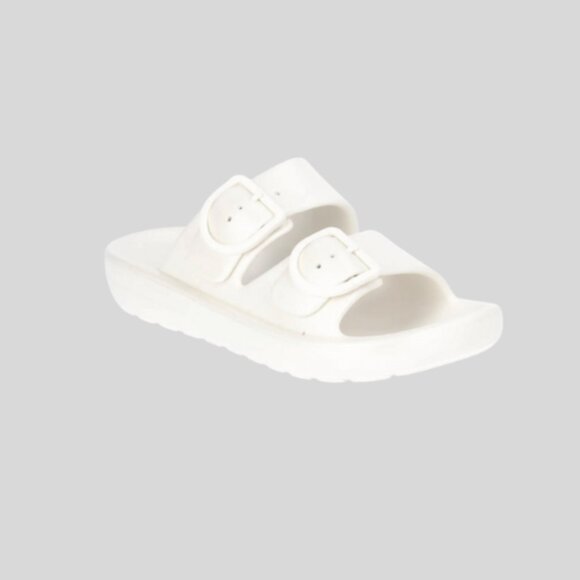Wonder Nation Girls EVA Double Buckle Sandals Size 13-1 - Picture 1 of 4